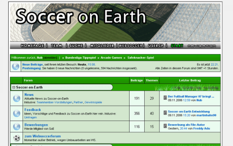 Soccer-on-Earth Forum