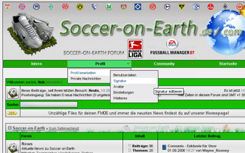 Soccer-on-Earth Forum