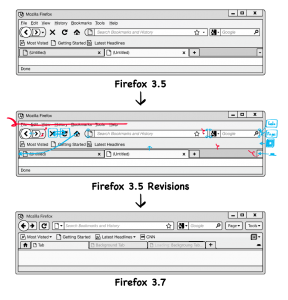 Firefox 3.5 zu 3.7