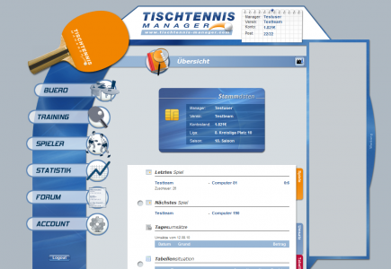 Tischtennis Manager