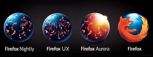 Neue Firefox Logos