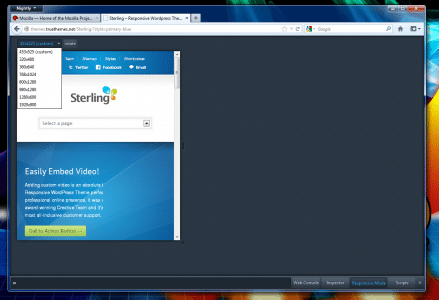 Firefox 15 Entwickler: Responsive Mode