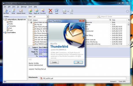 Thunderbird 0.8