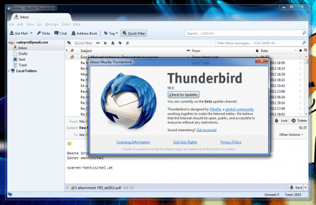 Thunderbird 16.0