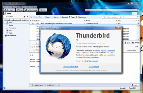 Thunderbird 7.0