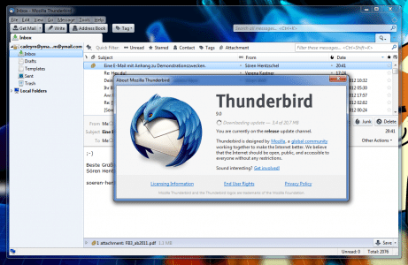 Thunderbird 9.0