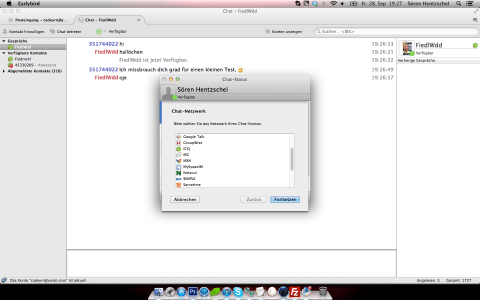 ICQ, MSN und mehr für Thunderbird