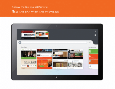 Firefox Metro Preview