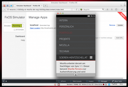 Firefox OS Simulator