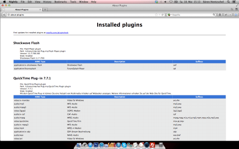 about:plugins