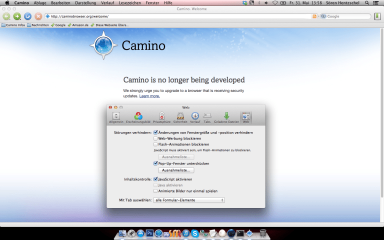 camino browser for mac