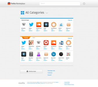 Firefox Marketplace 2013