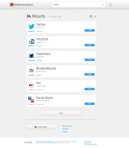 Firefox Marketplace 2013