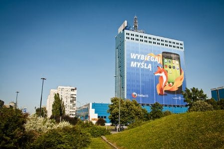 Firefox OS Werbung Polen