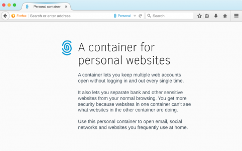 Firefox Container