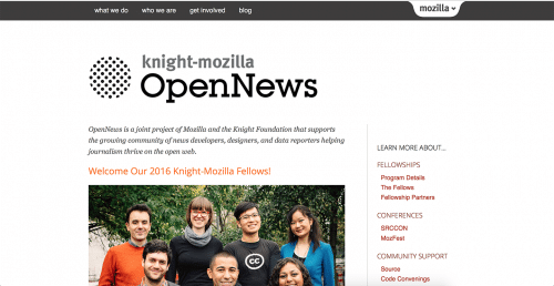 Knight-Mozilla OpenNews