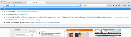 Firefox 48 Adressleiste