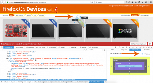 Firefox 48 Position-Tool