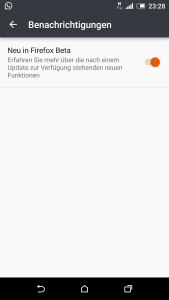 Firefox 48 für Android