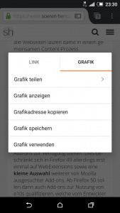 Firefox 48 für Android