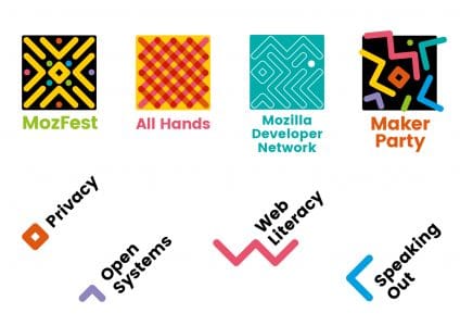 Mozilla Logo-Entwurf: The Connector