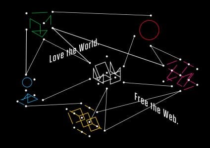 Mozilla Logo-Entwurf: Wireframe World