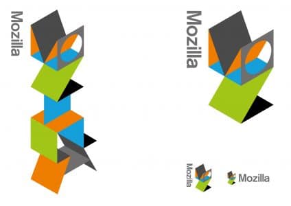 Mozilla Logo-Entwurf: Flik Flak