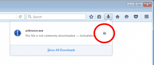 Firefox 48: Ungewöhnliche Downloads