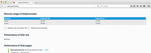 about:performance Firefox 51
