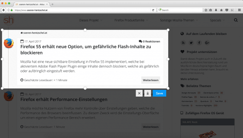 Firefox Screenshots