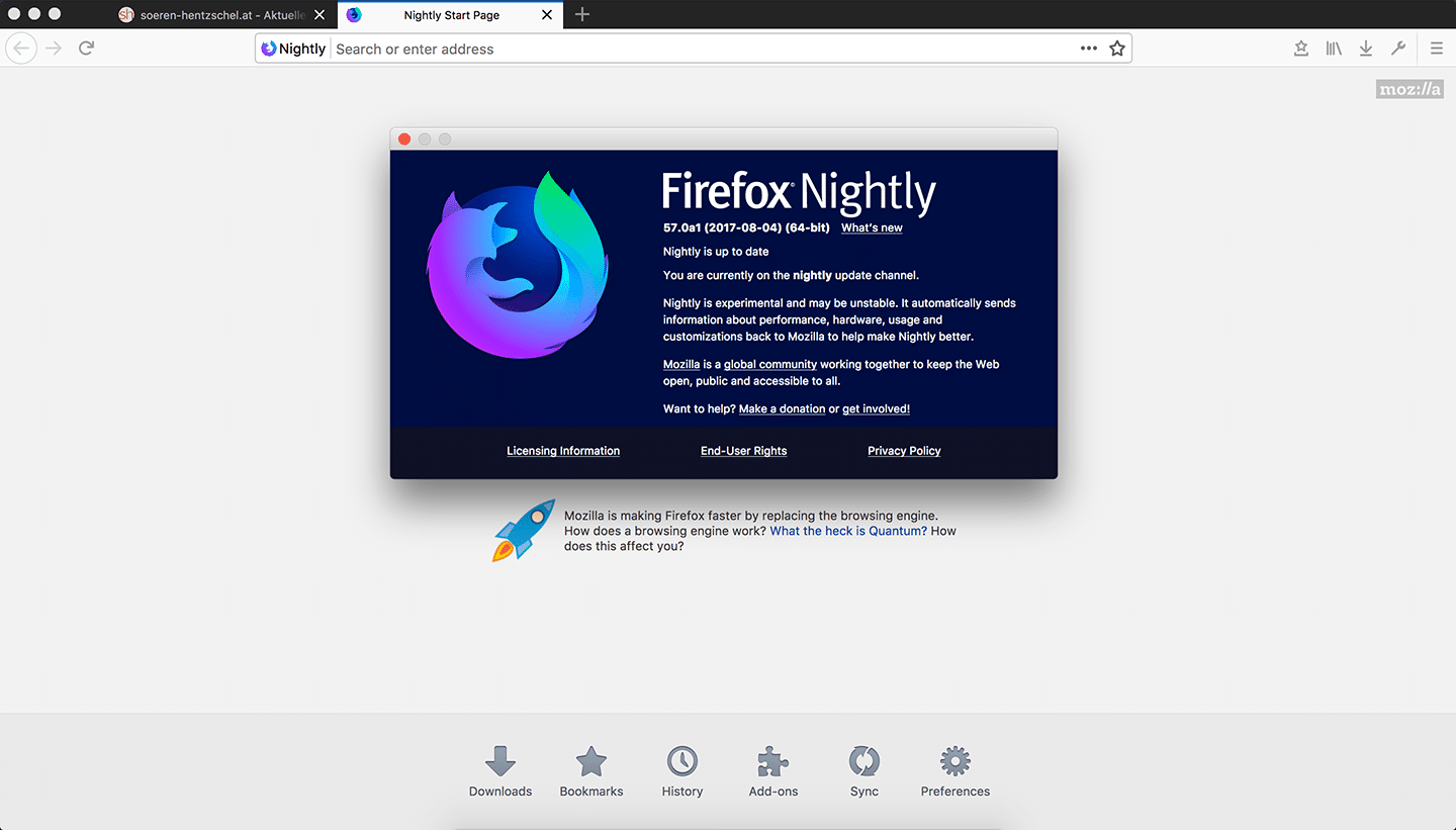 Mozilla Dating-Website