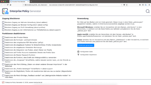 Enterprise Policy Generator 4.0