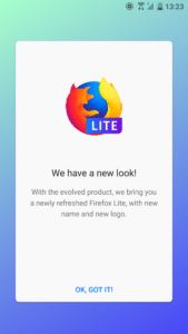 Firefox Lite 1.0
