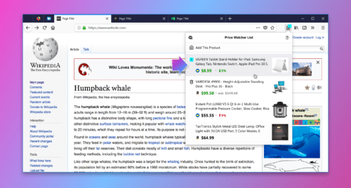 Mozilla Price Wise