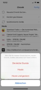 Firefox 16.0 für Apple iOS