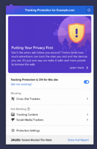 Firefox Privatsphäre-Offensive