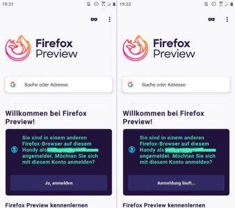 Firefox Preview 1.3