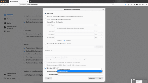 DNS over HTTPS