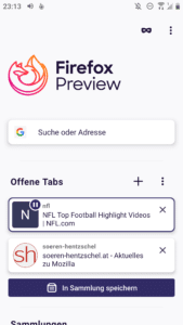 Firefox Preview 2.0