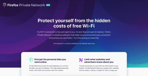 Firefox Private Network