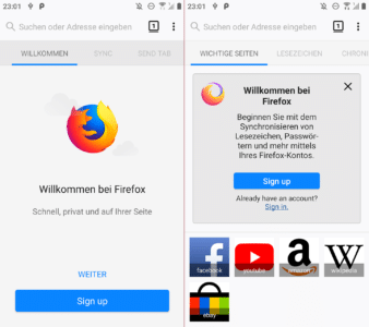 Firefox 68.2 für Android