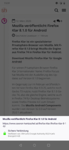 Firefox Preview 4.0: Seiteninformationen