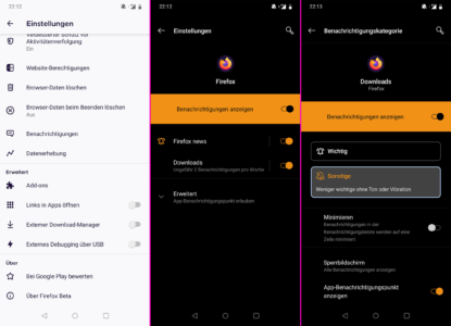 Firefox 81 für Android