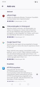Firefox für Android: Neue Erweiterungen September 2020