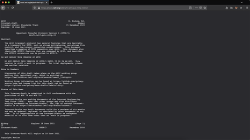 Text-Dokumente im Dark-Mode Firefox 86