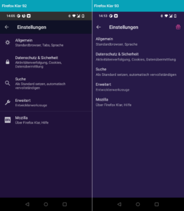 Firefox Klar 93