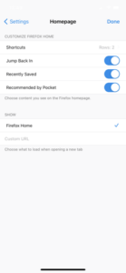 Firefox 39 für Apple iOS