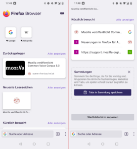 Firefox 96 für Android