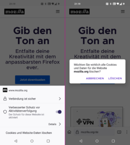 Firefox 99 für Android