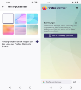 Firefox 100 für Android